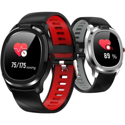 Bluetooth Smart Watch ECG + PPG Heart Rate Monitor Body Temperature Measurement Sports Tracking Bracelet Waterproof Smartwatch
