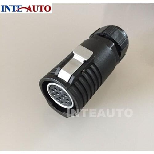 Watertight IP68 Sealed 12 pin connector,replacement male female plug receptacle