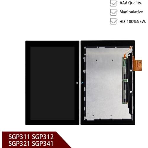 New 10.1'' inch for sony Xperia Tablet Z SGP311 SGP312 SGP321 SGP341 LCD display + touch screen digitizer Replacement