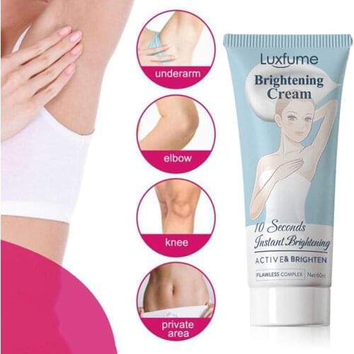 1pcs Underarm Whitening Cream Whiten Armpits Legs Knees Private Parts Whitening Body Cream Korean Cosmetic Skin Care Body Lotion