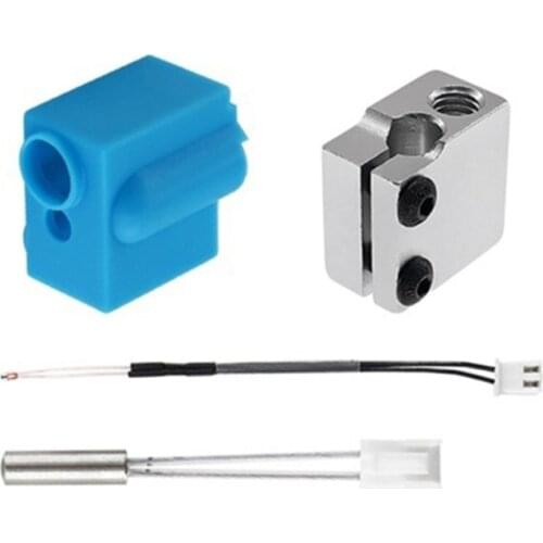 For Artillery 3D Printer Sidewinder X1 Genius Nozzle Hotend Silicone Sleeve Kit 32CA