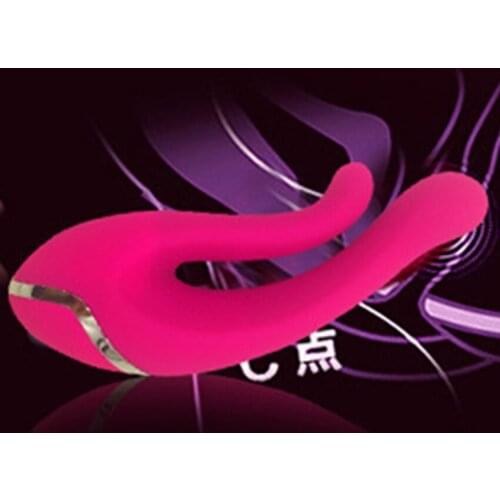 Dual Finger Clitoris Estimulador Vibration Massager Silicone vibrators for G-spot Stimulation Sex toys Lesbian Orgasm Adult Pro