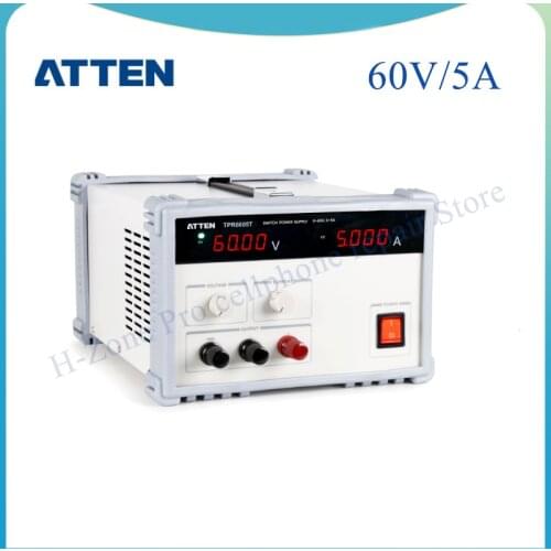 ATTEN TPR6010T 60V 10A adjustable repair mobile 600W constant voltage coanstant current linear stabilized DC power supply