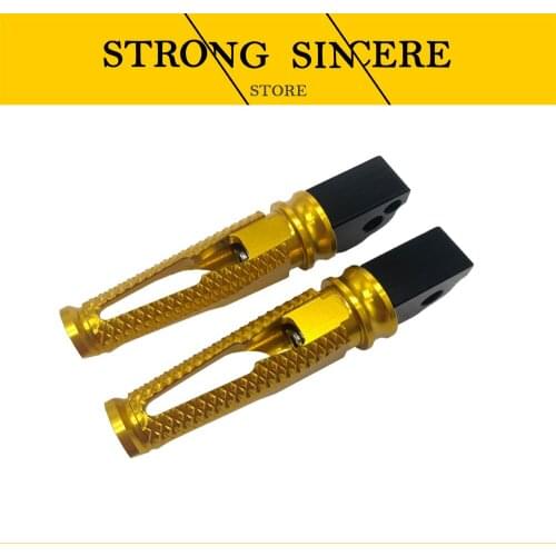 Motorcycle Foot Pegs Pedals CNC Aluminum Rear Passenger Footpegs for Z900 Z900RS Z1000 Z1000SX Z800 Z750 Z650 Z400