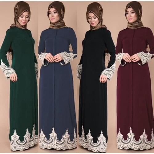 Muslim Abaya Dress Women Dubai Cardigan Long Robe Embroidery Party Dresses Ramadan Caftan Arab Ethnic Islamic Costume Vestidos