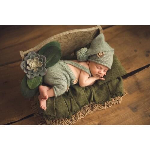 Newborn Photography Props Posing Props Do Old Printed Small Sofa Mini Bed For Studio Children Photography Props New Type