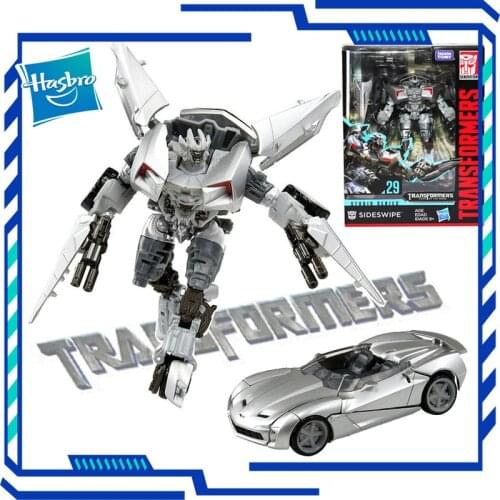 SS29 Hasbro Transformers Deluxe Class Studio Series Sideswipe Action Figure Transformer Transformation Robot Christmas Gift