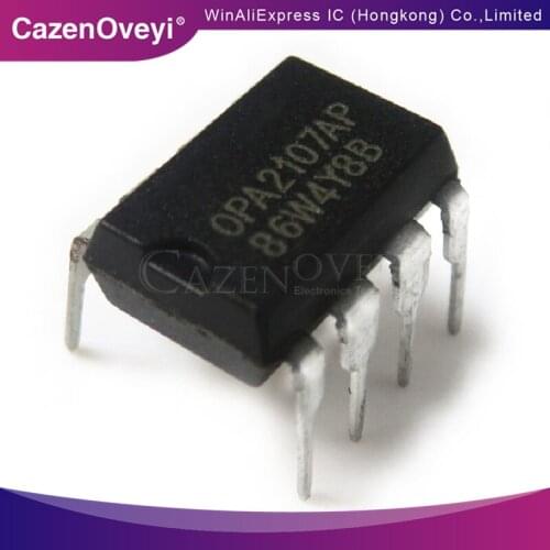 1pcs/lot OPA2107AP OPA2107A OPA2107 0PA2107AP DIP-8 In Stock