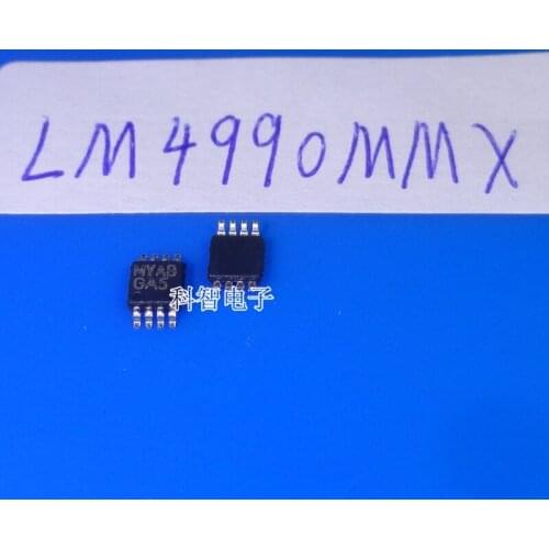 100% New&original LM4990MMX/NOPB LM4990MM GA5 MSOP8 BOM