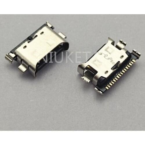 100pcs Micro USB 16pin mini Connector Mobile Charging port For Samsung Galaxy A30 A305F A50 A505F A70 A20 A40 Repair replacement
