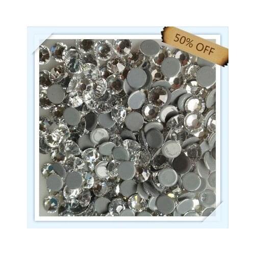 2058 HF rhinestones ss20 crystal with 1440 pcs each pack super cutting technology for clothing decoration free shipping service