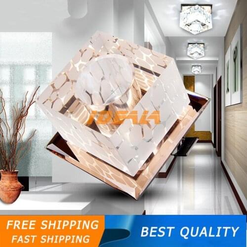 3W Artic Creative decoration led ceiling light for corridor LED crystal ceiling lamp modern living room led ceiling light