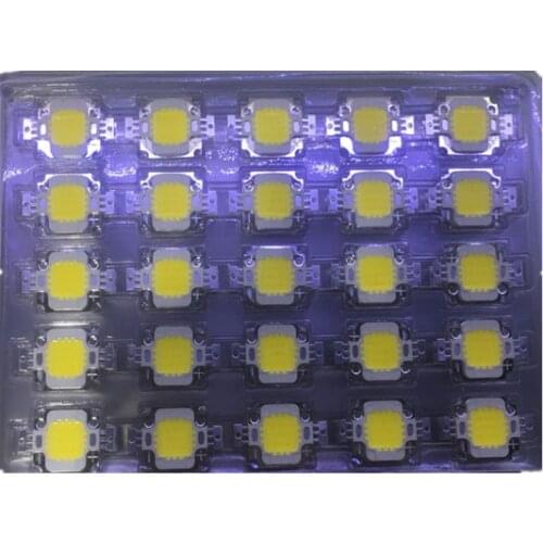 Free Shipping 300PCS 10W LED Chip Bulb IC SMD Lamp Light 10W 9-12V 900LM White Warm white col white High Power 24*48 Chip
