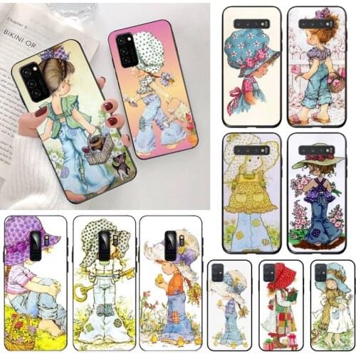 Cartoon girl Sarah Kay Phone Case for Samsung Galaxy S20 FE plus Ultra S6 S7 edge S8 S9 plus S10 5G lite 2020