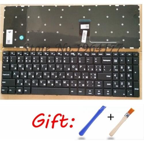 NEW FOR Lenovo ideapad 110-15 110-15ACL 110-15AST 110-15IBR Russian RU black laptop Keyboard