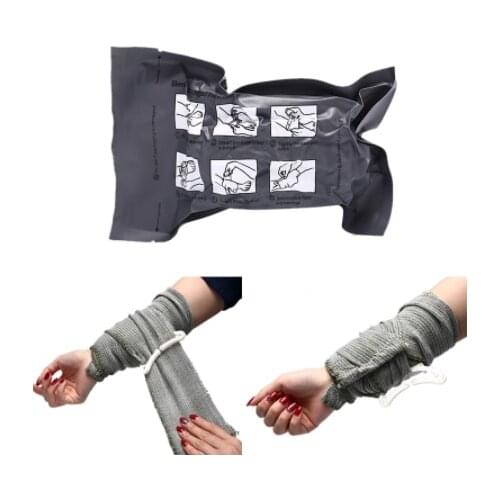Hot! 1pc 4 Inches Israeli Bandage Trauma Dressing, First Aid, Medical Compression Bandage, Emergency Bandage