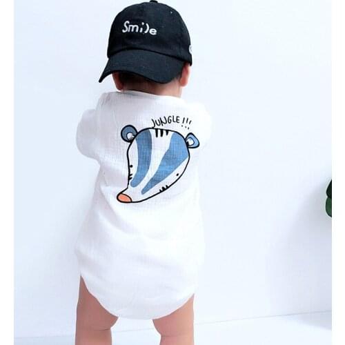 Cartoon Baby One size Outfits Newborn Baby Clothes 2021 Summer Short Sleeves Baby Boys Girls Romper Clothes For Infant Jumpsuit