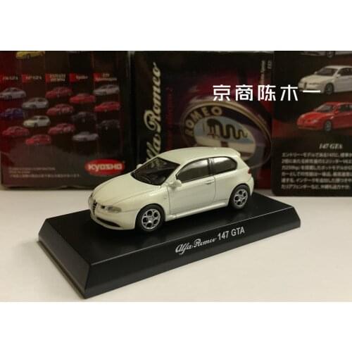 KYOSHO 1:64 Alfa Romeo 147 GTA Italian cannon Collect die casting alloy trolley model