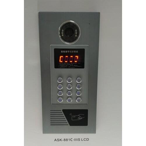 Outdoor unit for Video Door Phone IR Home Security Building Video Doorbell System
