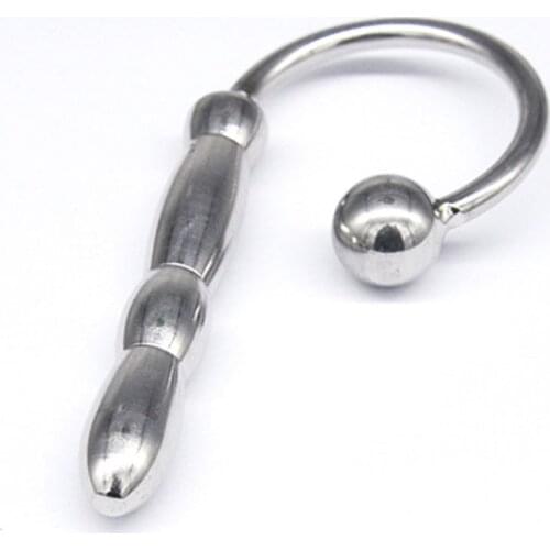 Novelty Stainless Steel Urethra Plug Adult Products Urethral Dilator Penis Plug Sex Toys For Men Uretral Stimulator Sounding Rod