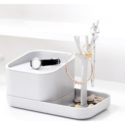 Jewelry Box Multifunctional Creative Detachable Mini Desktop Tree Branch Makeup Organizer for Home Jewelry Shop Wholesale