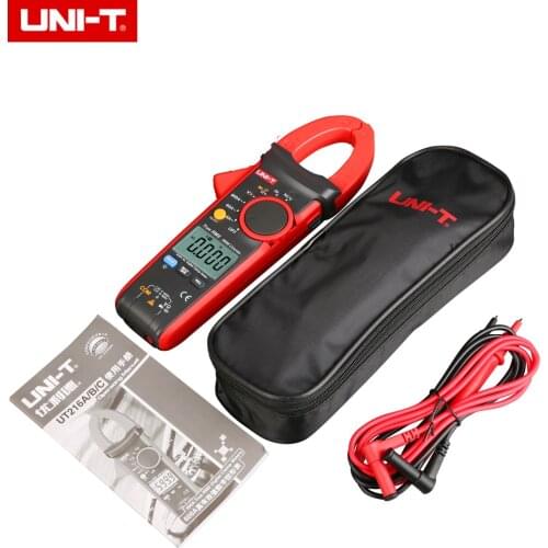 UNI-T UT216A True RMS Digital Clamp Meters Auto Range w/ NCV Capacitance AC&DC Voltage AC Current Ohm Tester Multimetro