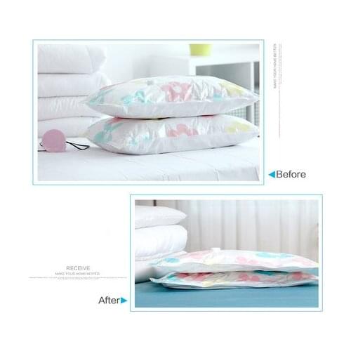 10 pieces of vacuum compression bag to send hand pump large pumping cotton quilts clothing bag vacuum bag