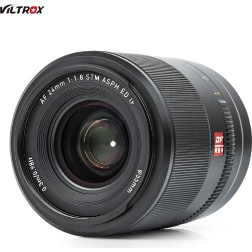 Viltrox AF 24MM F1.8 Z Mount Full Frame Wide Angle Fixed Focus Camera Lens F1.8 Large Aperture USB Upgraded for Nikon Z-mount