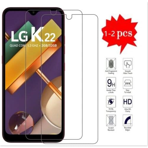 For LG K22 K31 K41S K42 K51 K51S K52 K61 K62 K71 K8X Q51 Q52 Q61 Stylo 6 Screen Protective Tempered Glass Protector Cover Film