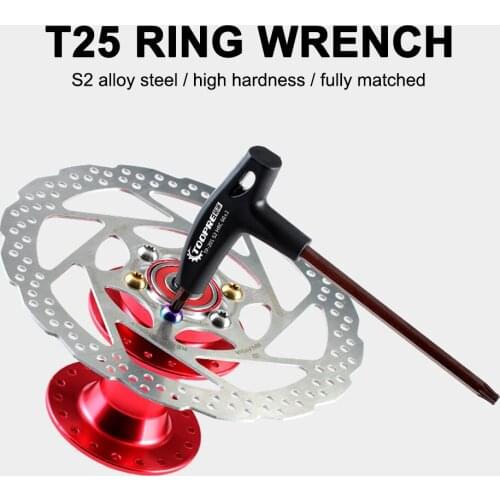 T25 Mountain Bike Disc Brake Wrench Torx Screw Installation Mountain Bicycle Road alloy steel Cycling L Shaped Removal Tools