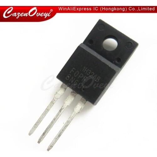 10pcs/lot FQPF8N60C 8N60C 8N60 TO-220 New original In Stock