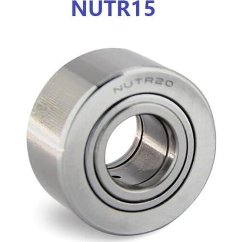 10pcs/lot NUTR15 cam follower track roller bearing 15x35x19(18) mm