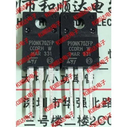 10pcs/lot STP10NK70ZFP New original spot TO-220F 700V 8.6A