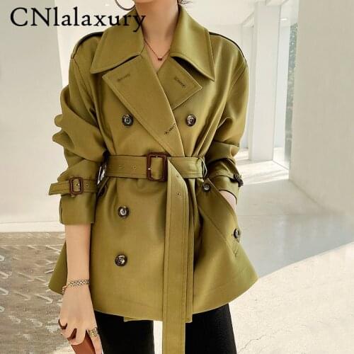 Женские двубортные тренчи Cnlalaxury China At AliExpress