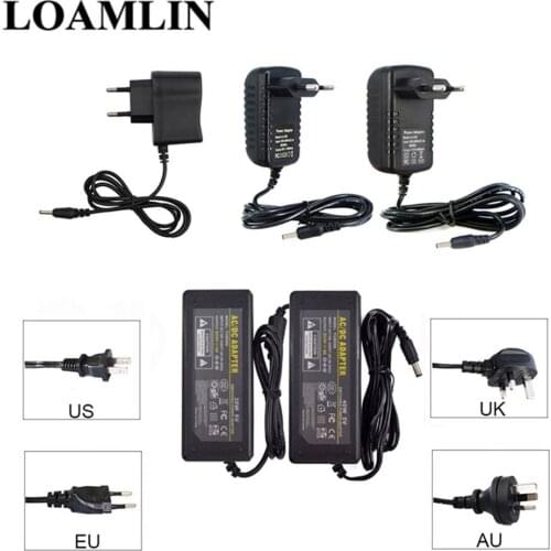 AC100-240V To DC5V Led Power Supply 1A 2A 3A 6A 8A 10A Driver Led Transformer For DC5V WS2801 WS2812B SK6812 Led Strip