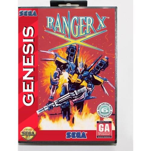 Ranger X Boxed Version 16bit MD Game Card For Sega MegaDrive Sega Genesis System