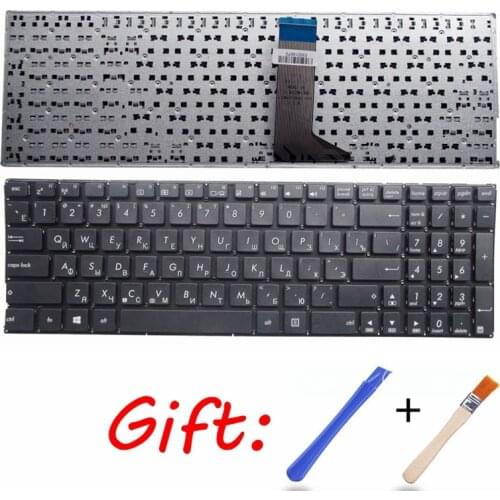 Russia laptop keyboard For ASUS X555 X555L X555LA X555LD X555LN X555LP X555LB X555LF X555LI X555U TP550 with short cable