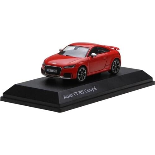 1/43 Audi TT RS Coupe Red Diecast Car model Collection Toy