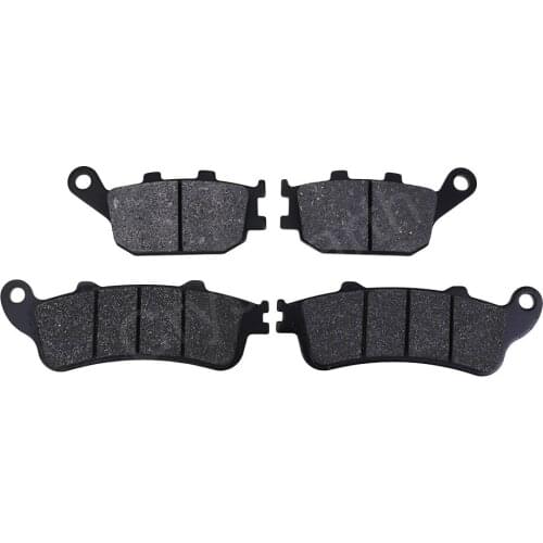4pcs/set Motorcycle Front & Rear Disc Brake Pads For HONDA FORZA 250 2000 2001 2002 2003 2004 00 01 02 03 04