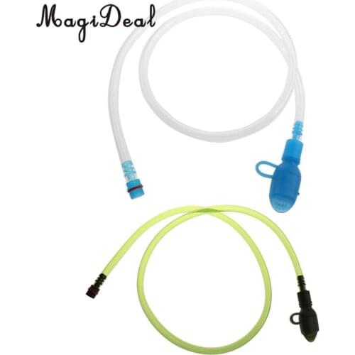 MagiDeal Hydration Pack Drinking Tube Hose Kit for Outdoor Cycling Running Biking Water Bladder Bag Backpack