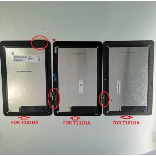 10.1" LCD Display Matrix Touch Screen Digitizer Sensor Assembly For Asus Transformer Mini T103HA T103HAF T102HA T101HA T101H