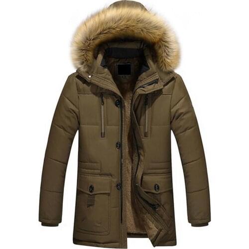 Hot warm autumn and winter mens casual jacket windproof hooded jacket coat Overcoat free shipping