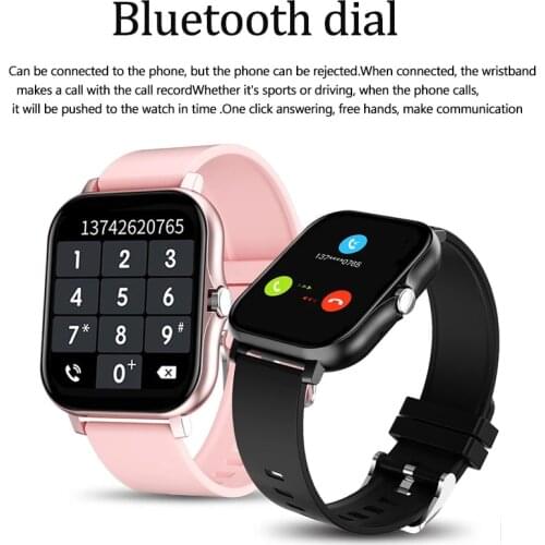 2021 New Women Smart Watch Men Bluetooth Call Music Control Heart Rate Monitor Waterproof Man Laidies Smartwatch For Android IOS