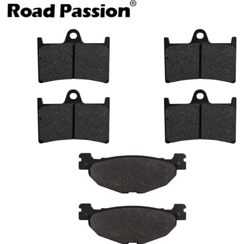 Road Passion Motorcycle Front & Rear Brake Pads For YAMAHA TDM900 FJR1300N/P FJR1300R/RC/S/AS/T/AT TDM 900 FJR 1300 N/P FJR1300