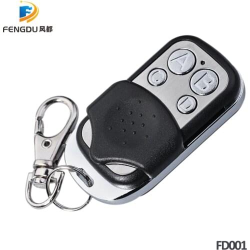10PCS copy NICE FLO1, FLO2, FLO4 Garage Door/Gate Remote Control Replacement/Duplicator just for fixed code 433.92mhz