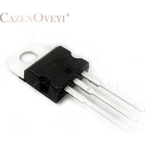 10pcs/lot L7805CV L7805 7805 LM7805 KA7805 Voltage Regulator 5V TO-220 In Stock