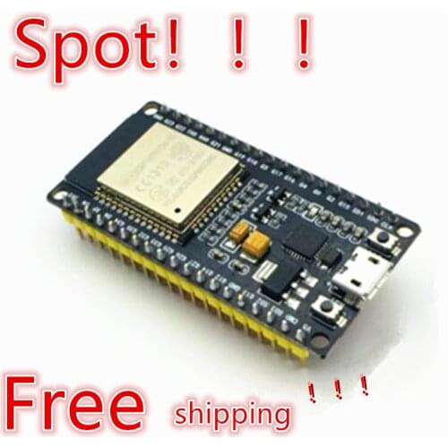 2PCS!!! SPOT!!!ESP32 Development Board WIFI+Bluetooth Internet of Things Smart Home ESP-WROOM-32 ESP-32S