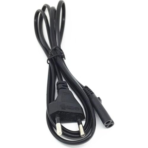 EU/US Plug 2-Prong AC Power Cord Cable Lead FOR Panasonic Battery Charger DE-A43/a DE-A43/b VSK-0800 VSK0800