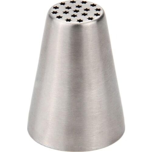 30pcs/lot)Free Shipping New Stainless Steel Cake Decorating Russian Flower Nozzle #NO7A