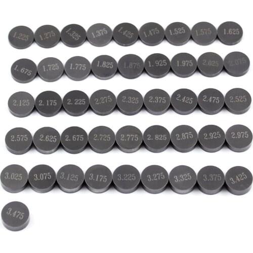 52pcs / 208pcs / 46pcs Adjustable Valve Shim 9.48mm Refill Kit For Kawasaki ZX1000 ZX1100 ZX1200 Ninja 1000R ZX-10 ZX-11 ZX-12R